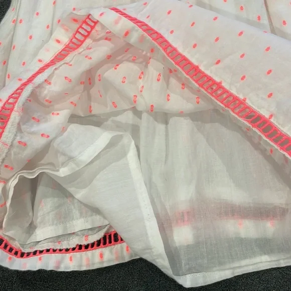 Cotton On Girls White and Pink Sleeveless Dress - Picture 2 of 5